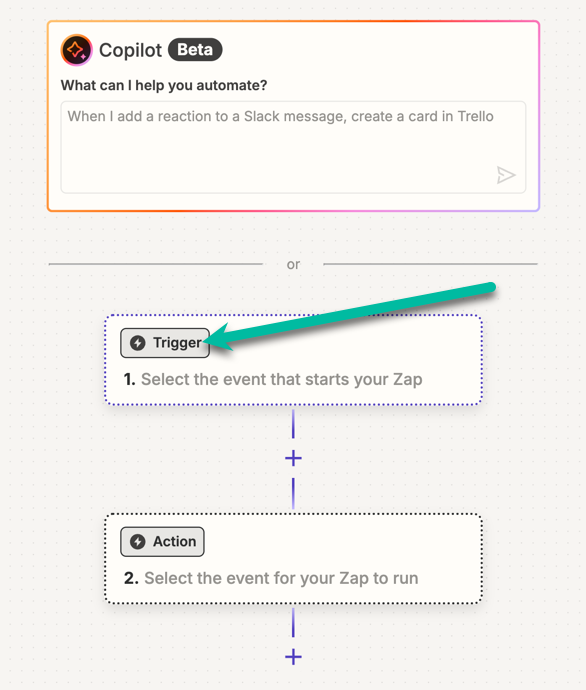 Screenshot of creating multiple tickets from one submission with Zapier (Step 1)